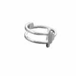 925 Sterling Silver Lightening Wave Design Ring Jewelry