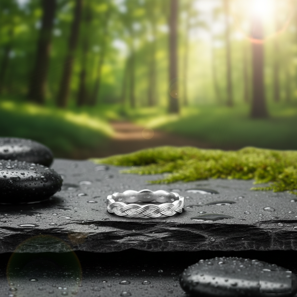 925 Sterling Silver Twist Ring For Women Fashion Wedding Party