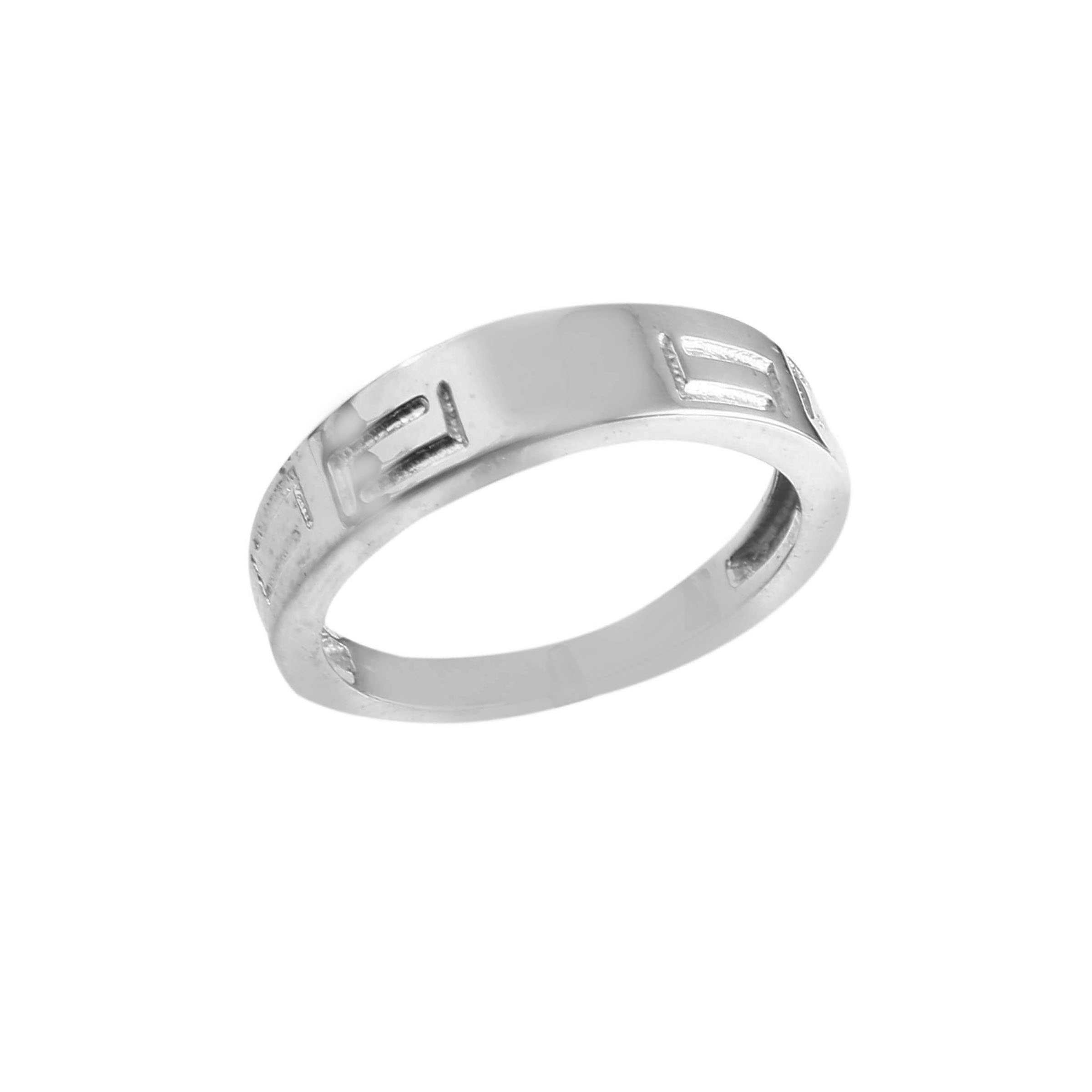 925 Sterling Silver Designed Engraved Ring