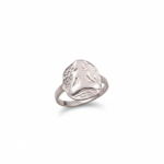 925 Sterling Silver Meditation Symbol Ring