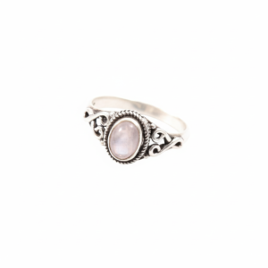 Handmade Rainbow Moonstone 925 Sterling Silver Ring