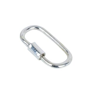 Lock and Key Charms 925 Sterling Silver Carabiner Lock