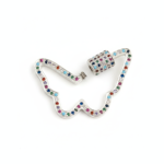 Carabiner Butterfly Lock Charms 925 Sterling Silver