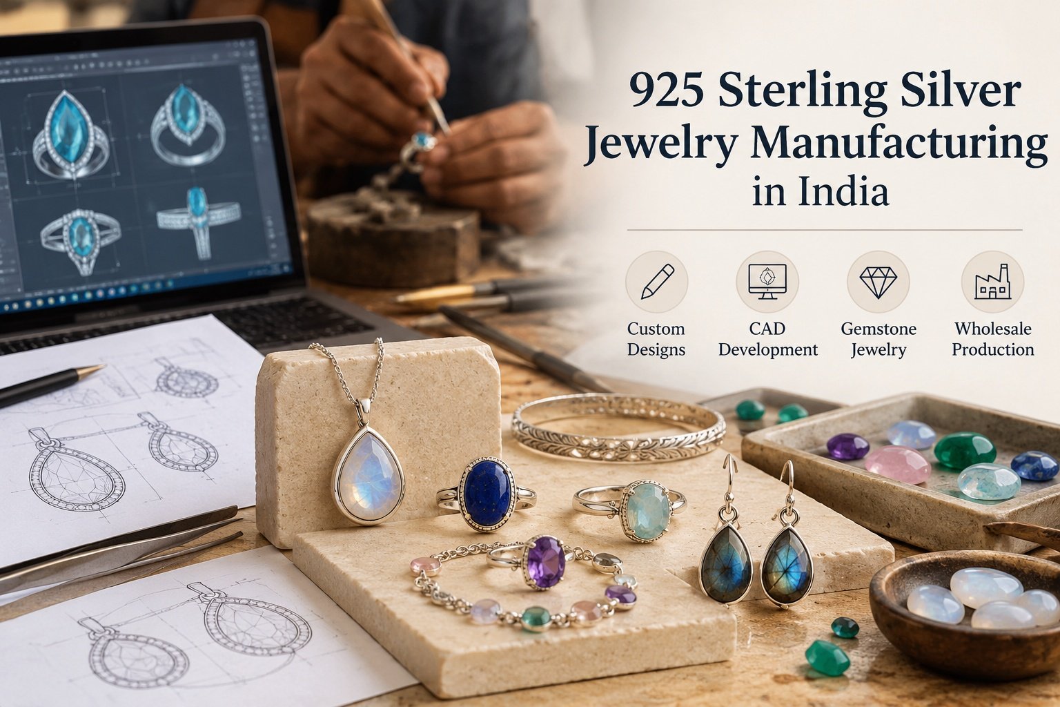 At Shri Shyam Gems & Jewellery, we partner with jewellery brands, retailers, wholesalers, designers, and private-label businesses to turn creative concepts into market-ready collections.